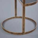 CRESCENT ACCENT TABLE GOLD
