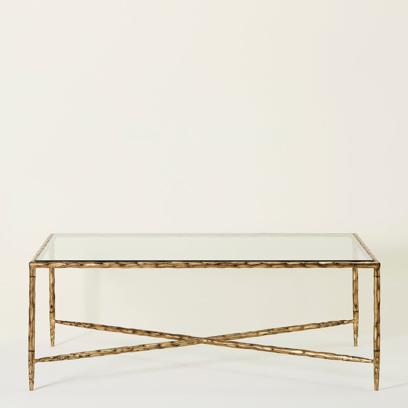 AUGEAS COFFEE TABLE CHAMPAGNE