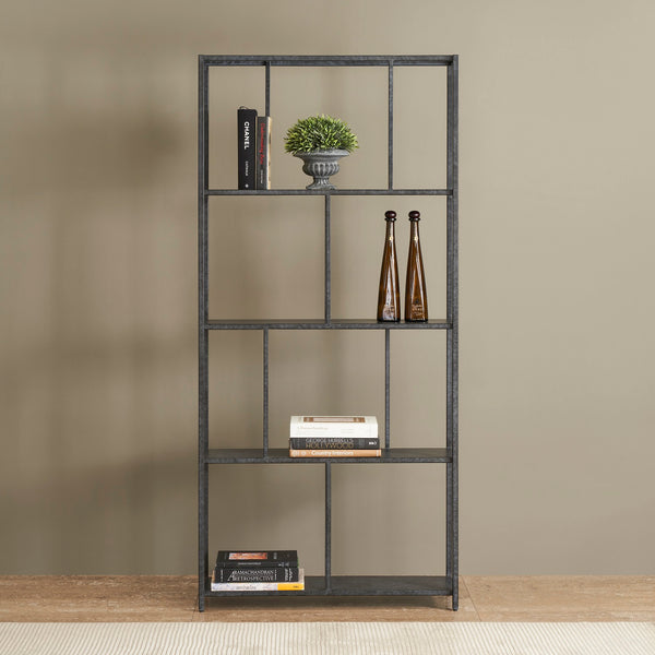 GOTHAM SHELVING UNIT BLACK