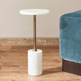 SELENE ACCENT TABLE WHITE