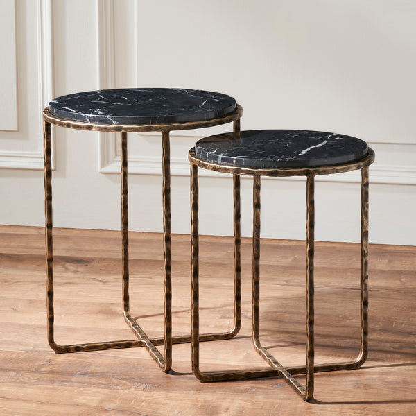 DUO FORGE END TABLES