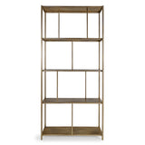 GOTHAM SHELVING UNIT GOLD