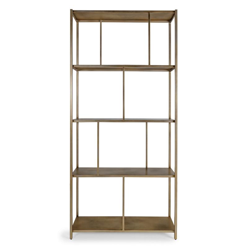 GOTHAM SHELVING UNIT GOLD