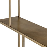 GOTHAM SHELVING UNIT GOLD