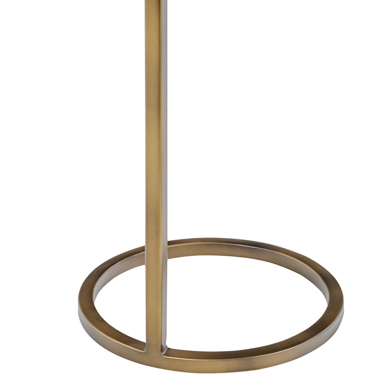 LAPIS LUCIDUS ACCENT TABLE- SMOKE GOLD