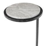 LAPIS LUCIDUS ACCENT TABLE- CHARCOAL BLACK