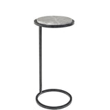 LAPIS LUCIDUS ACCENT TABLE- CHARCOAL BLACK