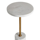 SELENE ACCENT TABLE WHITE