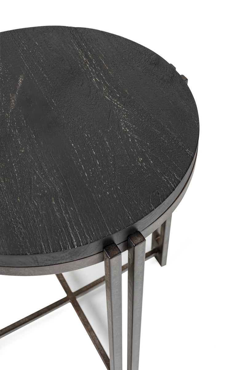 THYRA END TABLE - BRONZE