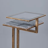 PLATEIA ACCENT TABLE GOLD