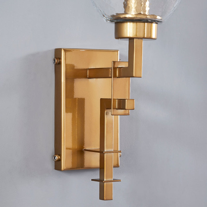 TROY LINK WALL LIGHT CHAMPAGNE
