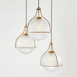 ORACLE 3 LIGHT CHANDELIER CHAMPAGNE