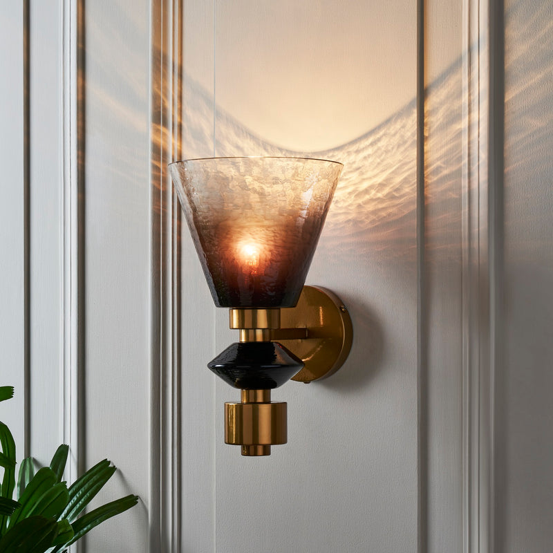 ARGO WALL LIGHT OMBRE CHAMPAGNE- SMALL