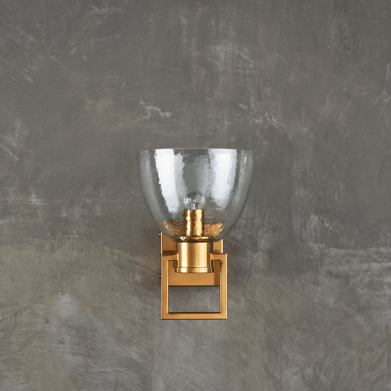 TROY WALL LIGHT CHAMPAGNE
