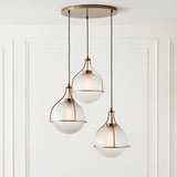 ORACLE 3 LIGHT CHANDELIER CHAMPAGNE
