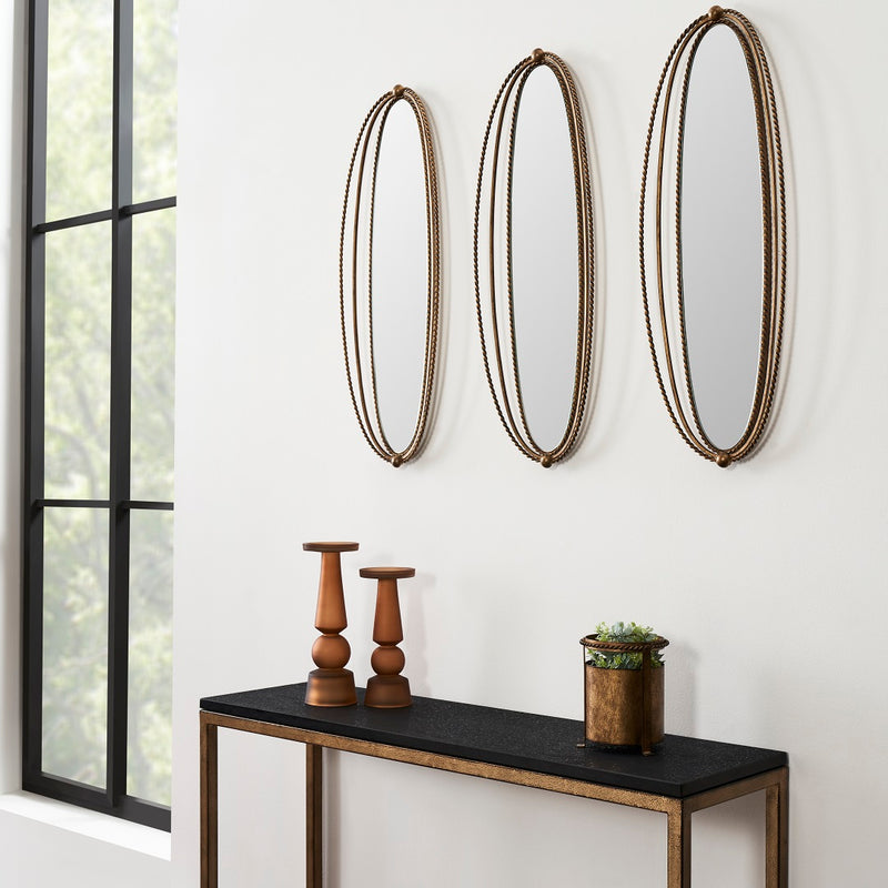 CARCANET WALL MIRROR GOLD
